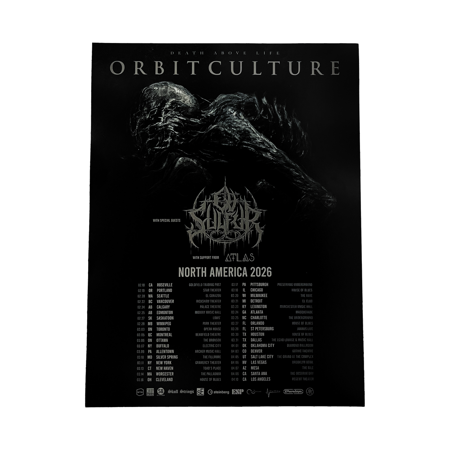 Orbit Culture - 2026 North American Tour poster